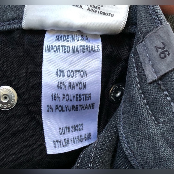 Citizens Of Humanity Washed Gray High-Rise Jeans - Picture 9 of 10